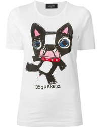 Dsquared2 Dog Print T Shirt