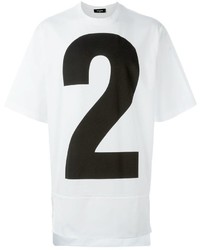 DSQUARED2 Number Two Print T Shirt