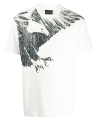 Emporio Armani Eagle Print T Shirt