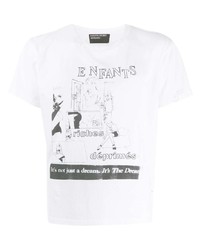 Enfants Riches Deprimes Enfants Riches Dprims Cropped Graphic Print T Shirt
