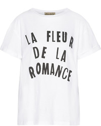 Etre Cecile Fleur De La Romance Printed Cotton T Shirt
