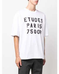 Études Etudes Logo Print Oversize T Shirt