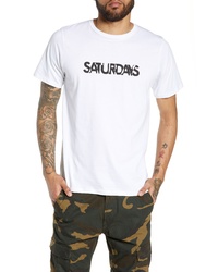 Saturdays Nyc Exclude Logo T Shirt