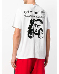 Off-White Face Print T Shirt
