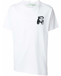 Off-White Face Print T Shirt