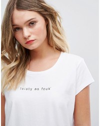 French Connection Feisty As Fcuk T Shirt