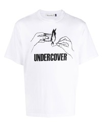 Undercover Fire Print Short Sleeve T Shirt