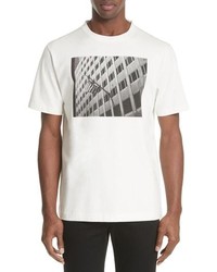 Calvin Klein 205W39nyc Flag On Building Graphic T Shirt