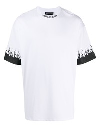 Vision Of Super Flame Detail T Shirt