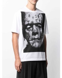 Junya Watanabe MAN Frankenstein Motif Cotton T Shirt