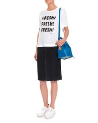 Muveil Fresh Fresh Fresh Print T Shirt