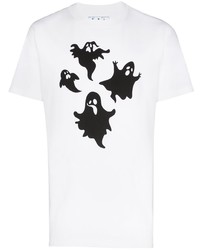 Off-White Ghost Print T Shirt