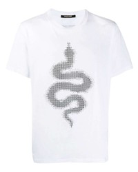 Roberto Cavalli Glass Serpent T Shirt