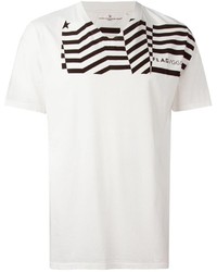 Golden Goose Deluxe Brand Flag Print T Shirt