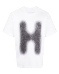 Helmut Lang Graffiti Print T Shirt