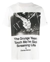 Takahiromiyashita The Soloist Graphic Grunge Slogan T Shirt