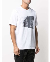 Juun.J Graphic Print Cotton T Shirt