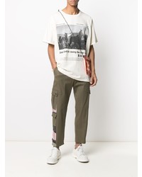 Rhude Graphic Print Cotton T Shirt