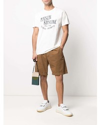 MAISON KITSUNÉ Graphic Print Cotton T Shirt