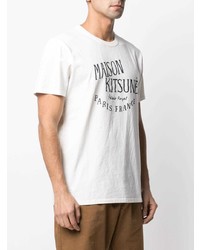 MAISON KITSUNÉ Graphic Print Cotton T Shirt