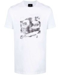 PS Paul Smith Graphic Print Cotton T Shirt