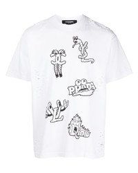 DOMREBEL Graphic Print Cotton T Shirt