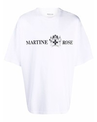 Martine Rose Graphic Print Cotton T Shirt