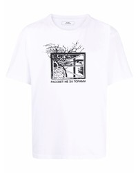 PACCBET Graphic Print Cotton T Shirt