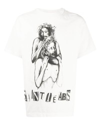 SAINT MXXXXXX Graphic Print Cotton T Shirt