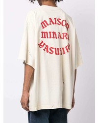 Maison Mihara Yasuhiro Graphic Print Oversized T Shirt