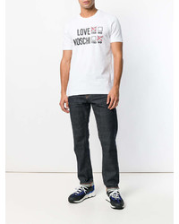 Love Moschino Graphic Print T Shirt