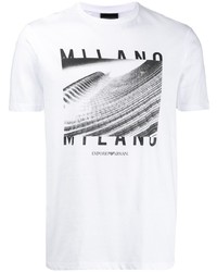 Emporio Armani Graphic Print T Shirt