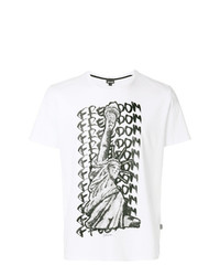 Just Cavalli Graphic Print T Shirt