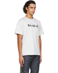 A.P.C. Grey Sacai Edition Kiyo T Shirt