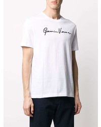 Versace Gv Signature Logo T Shirt