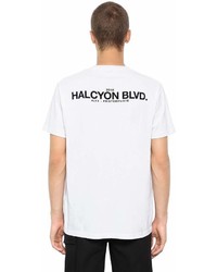 Halcyon Blvd Print Cotton Jersey T Shirt