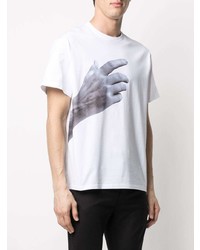 Neil Barrett Hand Print T Shirt