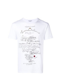 Alexander McQueen Handwritten Letter T Shirt