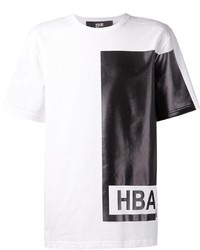 Hood by Air Printed Logo Block T Shirt