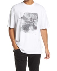 Ted Baker London Huttonn Cotton Graphic Tee In White At Nordstrom