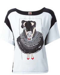 I'M Isola Marras Girl Print Loose Fit T Shirt