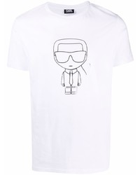 Karl Lagerfeld Ikonik Logo T Shirt
