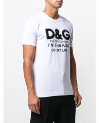 Dolce & Gabbana Im The King Of My Life T Shirt