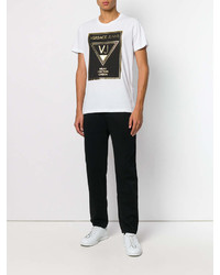 Versace Jeans Vj Logo Print T Shirt
