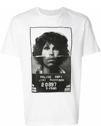 Neil Barrett Jimi Morrison Print T Shirt