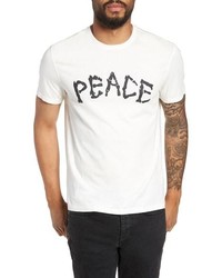 John Varvatos Star USA John Varvatos Skeleton Peace Graphic T Shirt