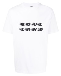 Soulland Johnny Logo Print T Shirt