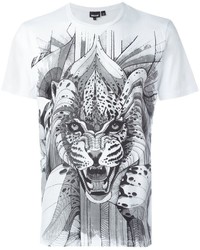 Just Cavalli Cheetah Print T Shirt