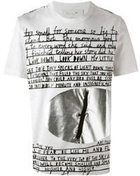 Juun.J Poem Print T Shirt