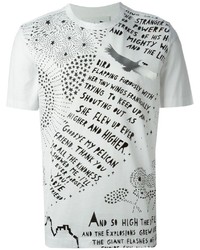 Juun.J Text Print T Shirt